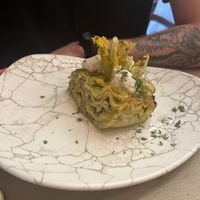 Zucchini lasagnea  at Rifugio Romano in Rome