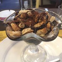Dessert at Rifugio Romano in Rome
