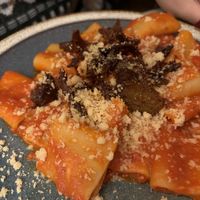 Amatriciana (Vegan obv)  at Rifugio Romano in Rome