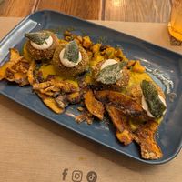 "meat balls" at Rifugio Romano in Rome