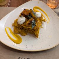Pumpkin Lasagna at Rifugio Romano in Rome