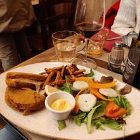 Cordon bleu at Rifugio Romano in Rome