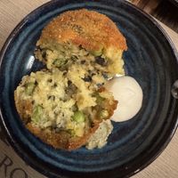 Arancini Vegan  at Rifugio Romano in Rome