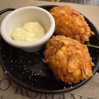 Potato and Mozzarella Croquette  at Rifugio Romano in Rome