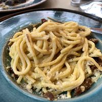 Carbonara  at Rifugio Romano in Rome