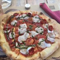 Margarita pizza  at Rifugio Romano in Rome