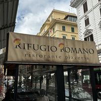 Outdoor seating   at Rifugio Romano in Rome