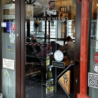 Front door   at Rifugio Romano in Rome