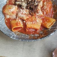 Pasta at Rifugio Romano in Rome