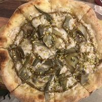 Pizza carciofona  at Rifugio Romano in Rome