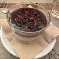 Berry cheesecake  at Rifugio Romano in Rome