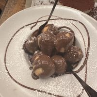 Nutella dough balls  at Rifugio Romano in Rome