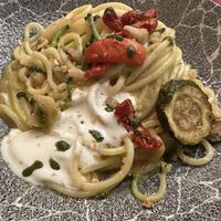 Spaghetti Tonnarello  at Rifugio Romano in Rome