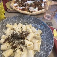 Pasta and Pizza  at Rifugio Romano in Rome