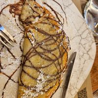 Nutella crape at Rifugio Romano in Rome