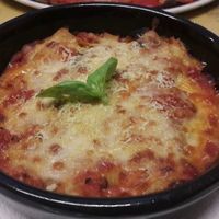 vegan Lasagne  at Rifugio Romano in Rome