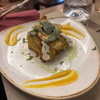 Lasagna   at Rifugio Romano in Rome