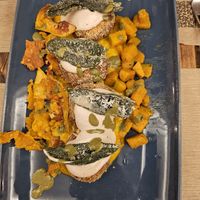 Polpette vegetali con zucca at Rifugio Romano in Rome