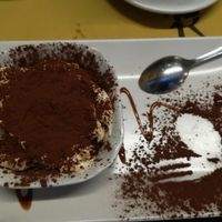 Vegan tiramisu at Rifugio Romano in Rome