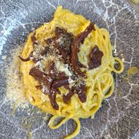 Carbonara at Rifugio Romano in Rome