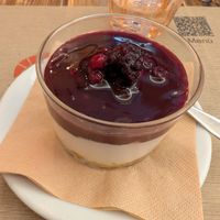 Cheesecake yum at Rifugio Romano in Rome
