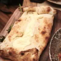 Focaccia hot dog at Rifugio Romano in Rome