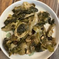 Side of seasonal veggies  at Rifugio Romano in Rome