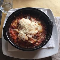 Lasagna of the day at Rifugio Romano in Rome