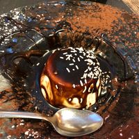 Panna Cotta at Rifugio Romano in Rome