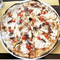 Pizza was salty af at Rifugio Romano in Rome