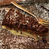 Chocolate torte at Rifugio Romano in Rome