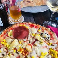 Vegan Pizza at Rifugio Romano in Rome