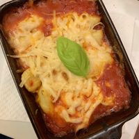 Vegan gnocchi alla sorrentina at Rifugio Romano in Rome