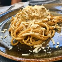 Pasta at Rifugio Romano in Rome