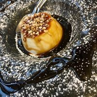 Panna cotta at Rifugio Romano in Rome