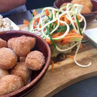 Rice balls at Rifugio Romano in Rome