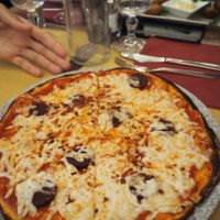 vegan diavola at Rifugio Romano in Rome