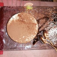 Vegan tiramisù at Rifugio Romano in Rome