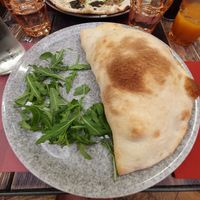 CALZONE VEGANINO at Rifugio Romano in Rome