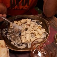 Cacio e pepe! at Rifugio Romano in Rome