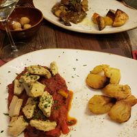 Vegan Pollo Romano at Rifugio Romano in Rome
