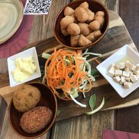 Vegan starters for two  at Rifugio Romano in Rome