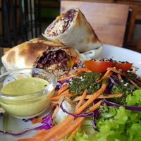 Burritos at Pure Vegan Heaven - Chalong  in Phuket