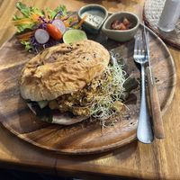 Pita with mushrooms  at Pure Vegan Heaven - Chalong  in Phuket