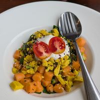 Sweet potato gnocchi at Pure Vegan Heaven - Chalong  in Phuket