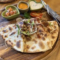 Mushroom quesadillas. Superb 👌🏽  at Pure Vegan Heaven - Chalong  in Phuket