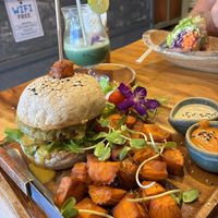 Vegan burger  at Pure Vegan Heaven - Chalong  in Phuket