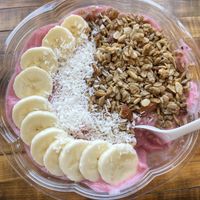 Pitaya Bowl  at Sun & Soil Juice Company in Sacramento