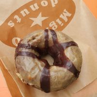 chocolate and peanut butter donut at Mighty-O Donuts - Capitol Hill in Seattle