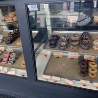 selection (around 11:15 on a Friday)   at Mighty-O Donuts - Capitol Hill in Seattle